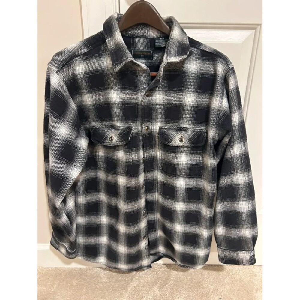Field and stream heavy button up